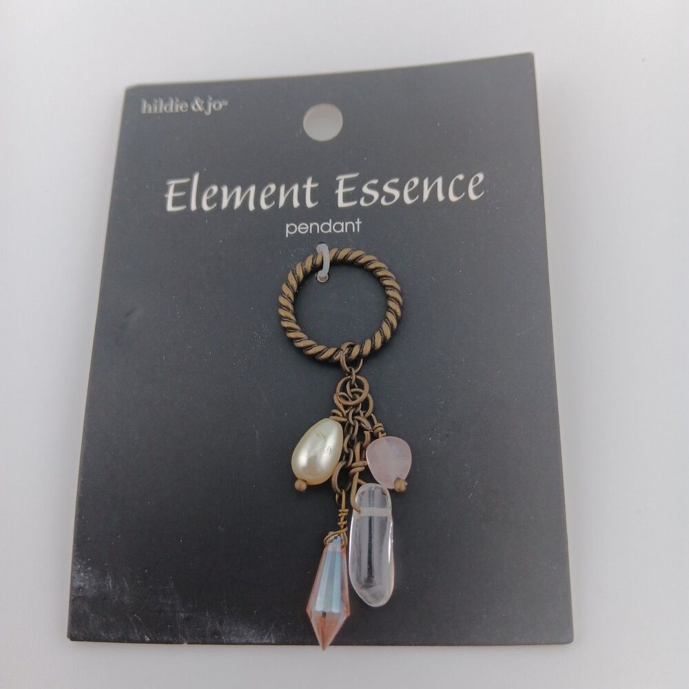 Hildie & Jo Gems - Beads Pendant Charm - Jewelry Craft - 1x1"